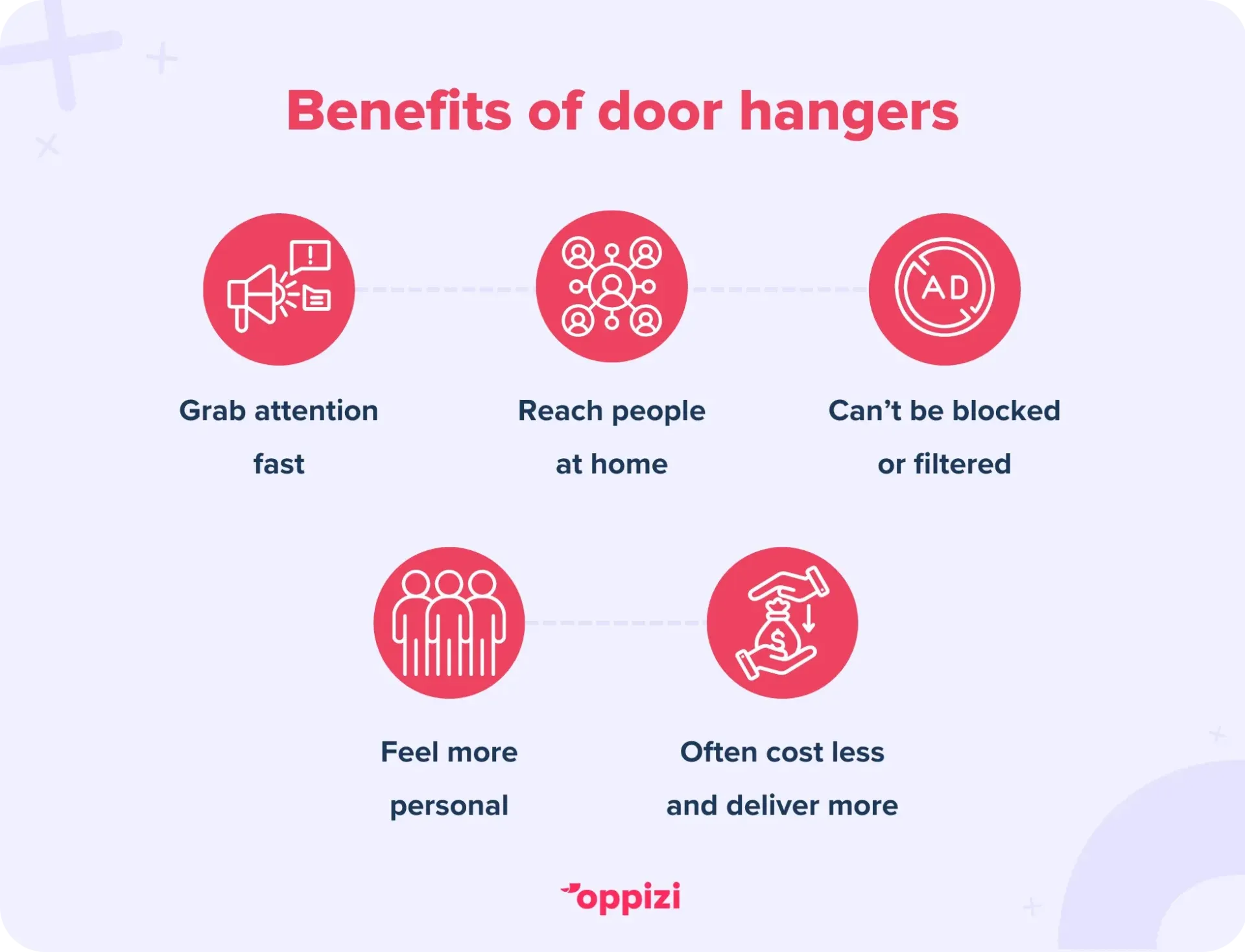 benefits of door hangers