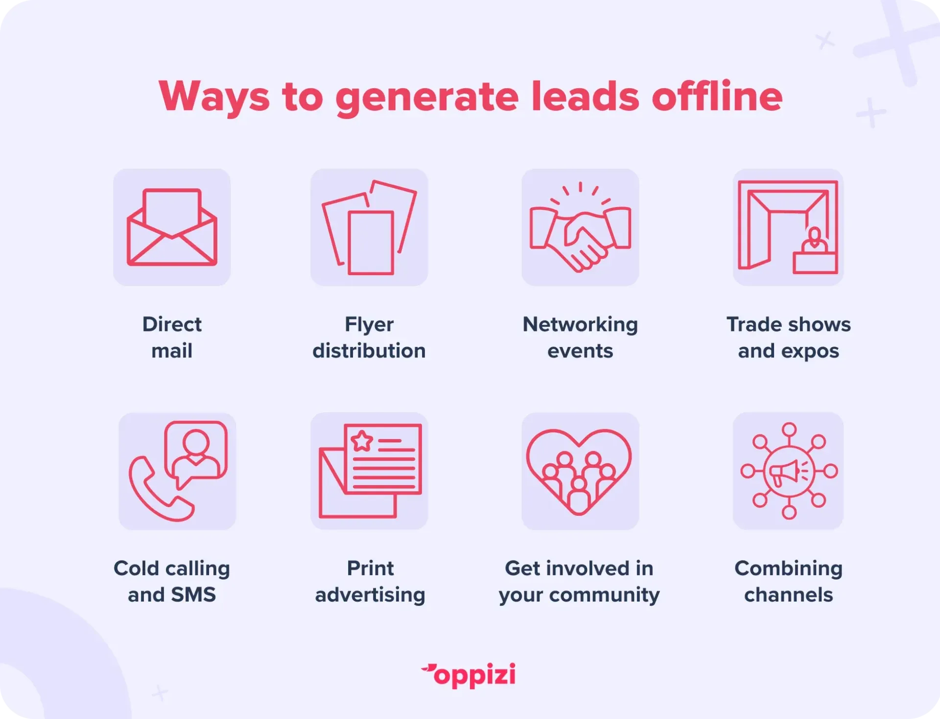 generate leads offline